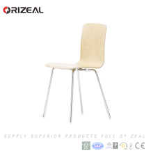 chaise en bois cintré / chaise de bureau / chaise de café OZ-1055